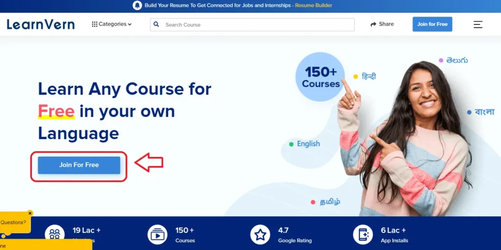 LearnVern Learn Course Anytime, Anywhere In Any Language For Free